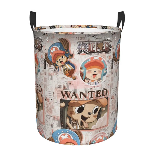 Panier de Rangement One Piece - Affiche Wanted Monkey D. Luffy