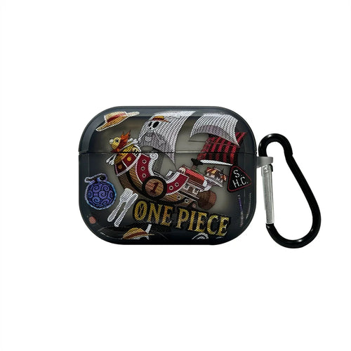 Custodia per AirPods One Piece – Emblema pirata vintage
