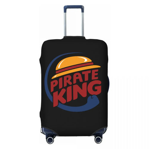 Funda de maleta de One Piece - Inscripción "PIRATE KING" (estilo logo)