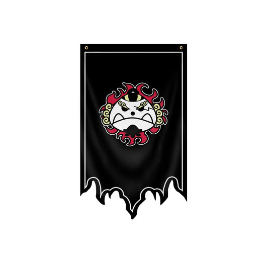 Drapeau One Piece - Jolly Roger Jinbe (Soleil)