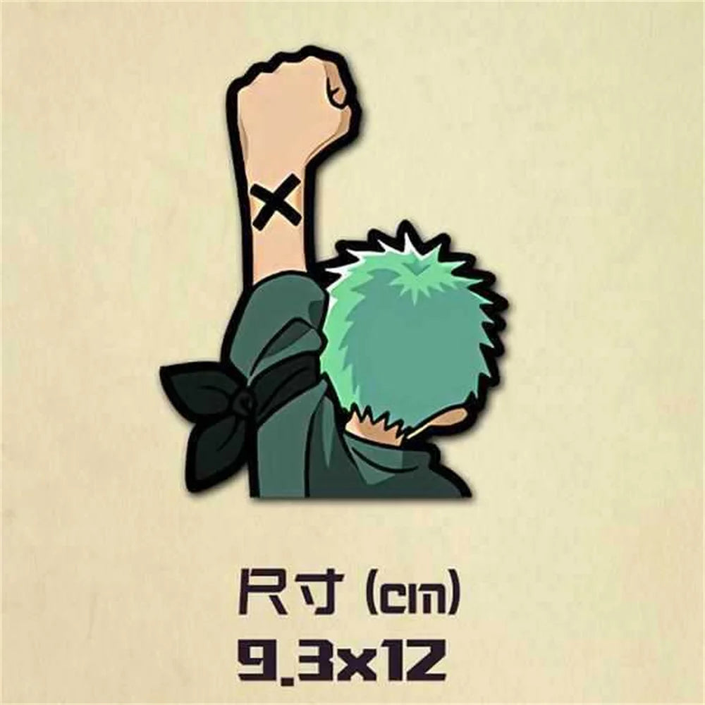 Autocollant One Piece - Main de Roronoa Zoro avec Sabre (9.3x12cm)