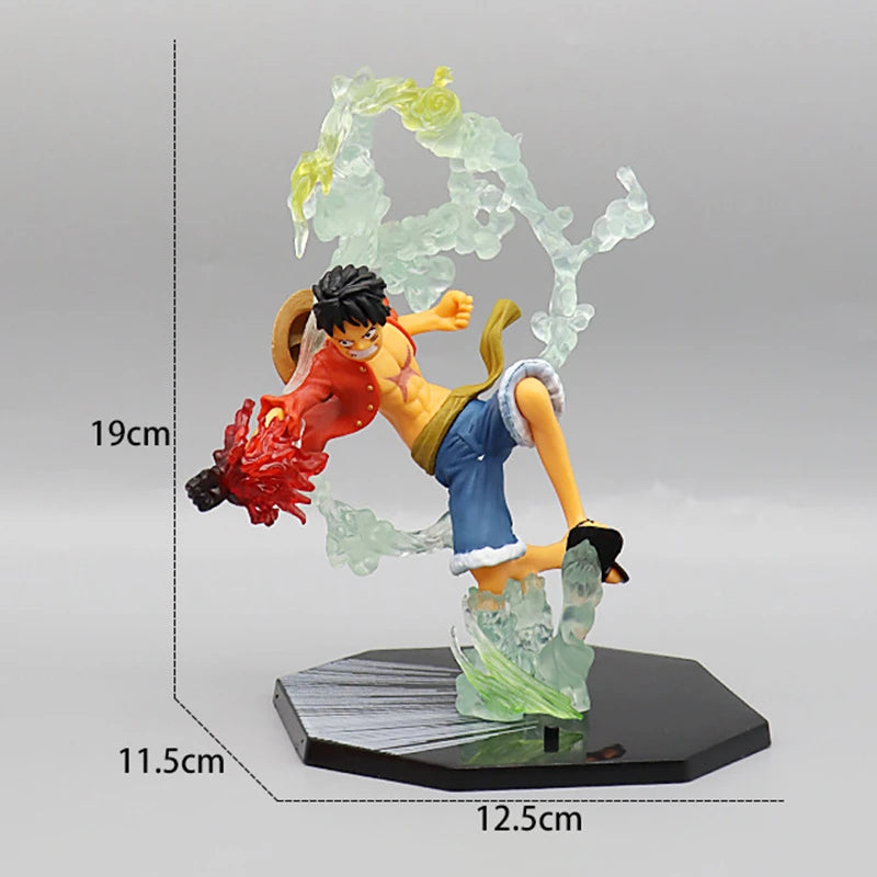 Figura di One Piece - Monkey D. Luffy Gear 4 Snakeman (effetti vapore)