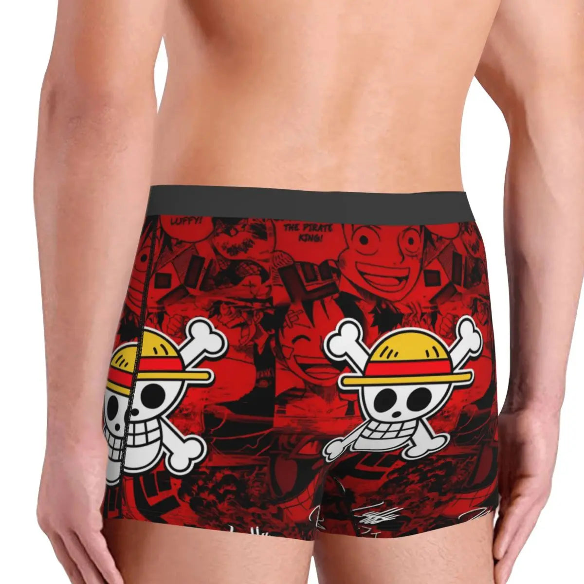 Boxer - Jolly Roger rojo
