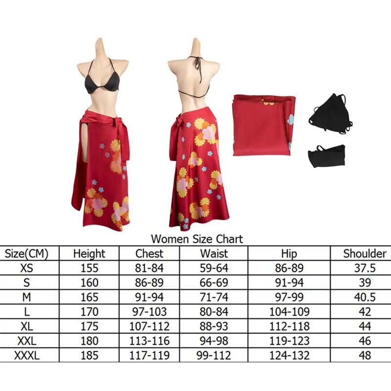 Costume cosplay di One Piece - Abito di Nami (versione Whole Cake Island)