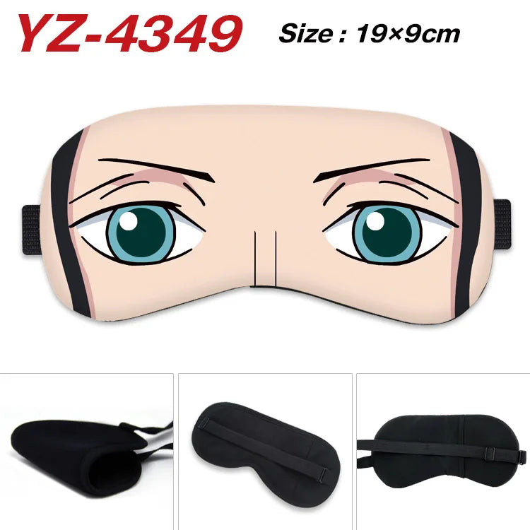 Maschera per dormire in un unico pezzo - Design degli occhi di Trafalgar Law