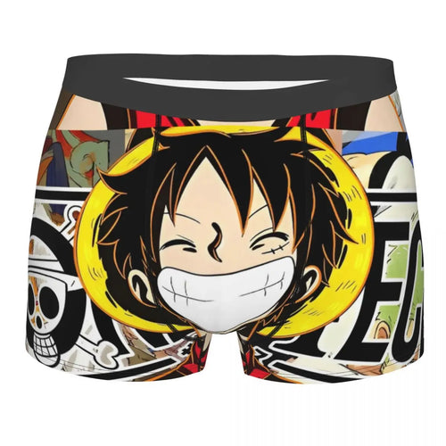 Boxer - Zoom de la cara de Luffy