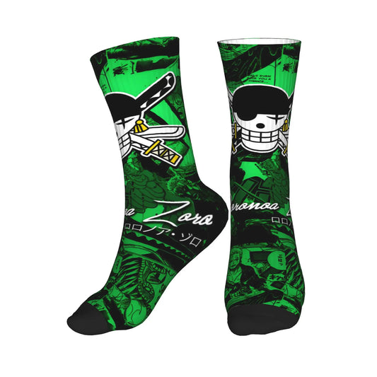 Calcetines de One Piece - Zoro Wano Green
