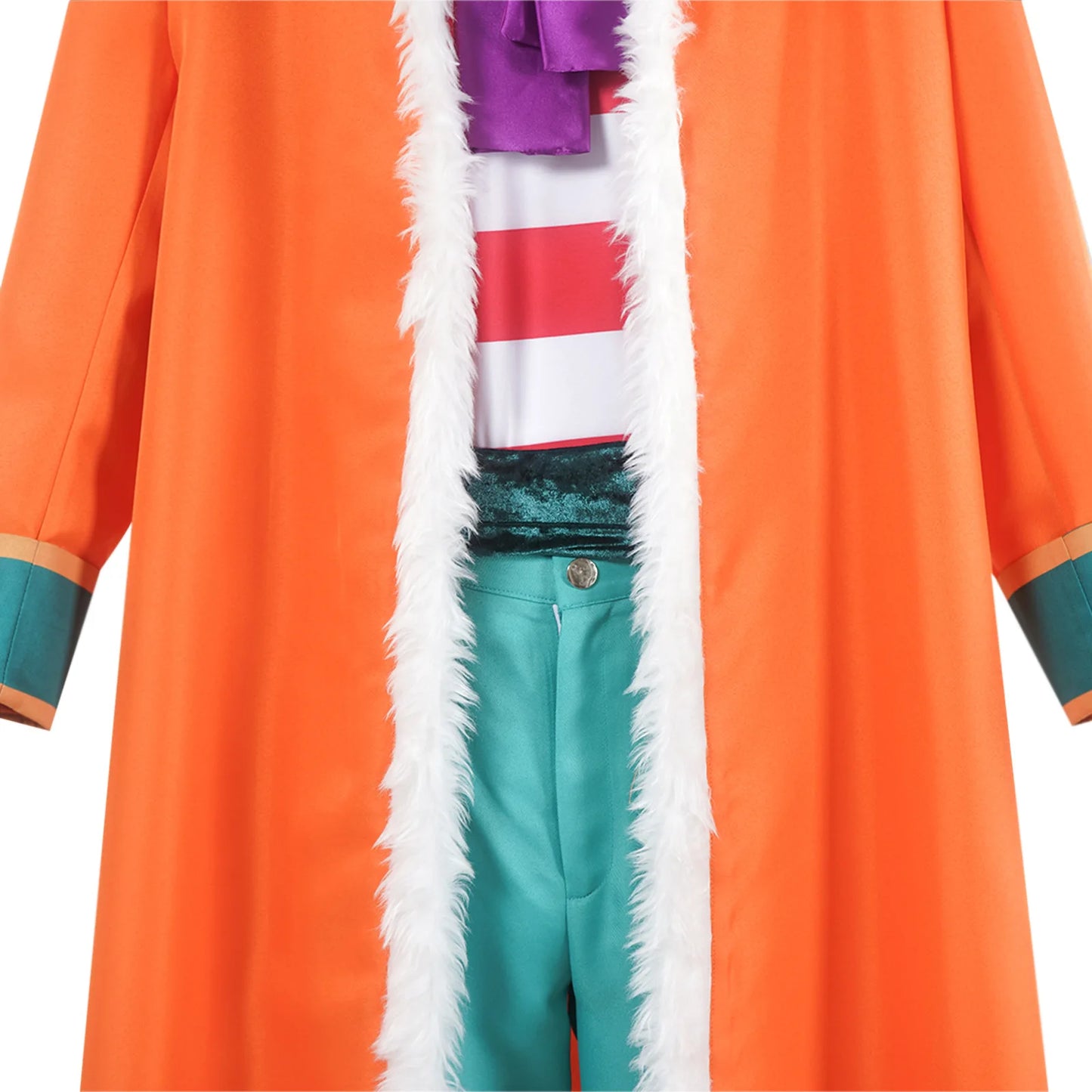 Disfraz de cosplay de One Piece: atuendo completo de Buggy el payaso