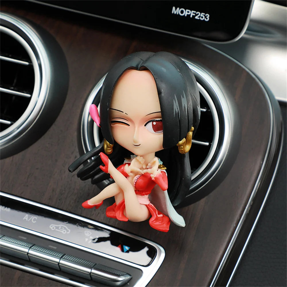 Accesorio para coche de One Piece: Figura de Boa Hancock para ventilación