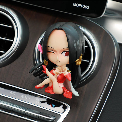 Accesorio para coche de One Piece: Figura de Boa Hancock para ventilación