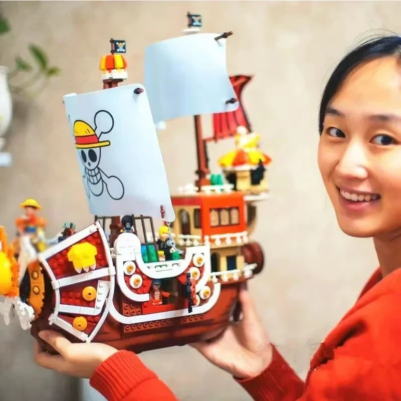 Lego One Piece - Navire Vogue Merry (Maquette 1484 pièces)