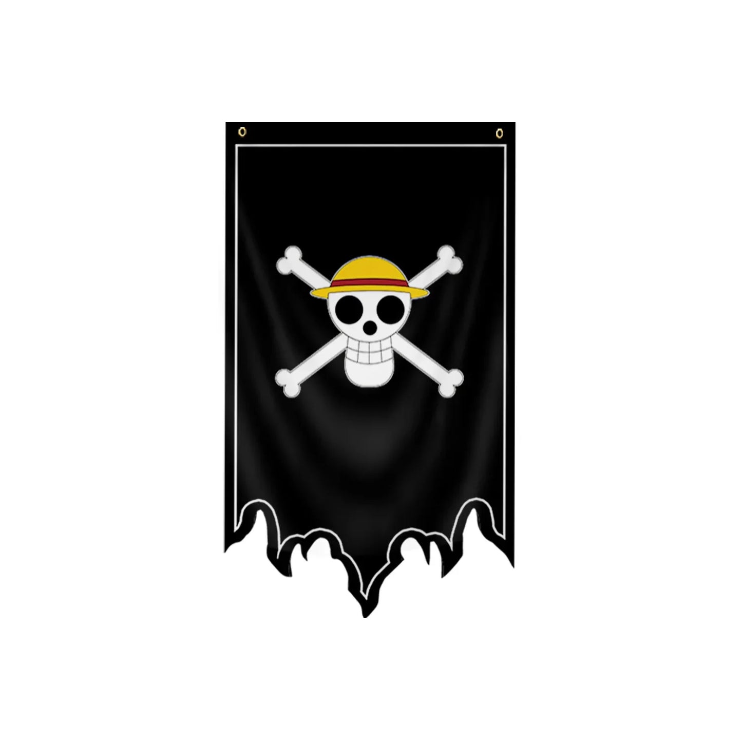 Bandiera di One Piece - Jolly Roger Monkey D. Luffy (Classica)