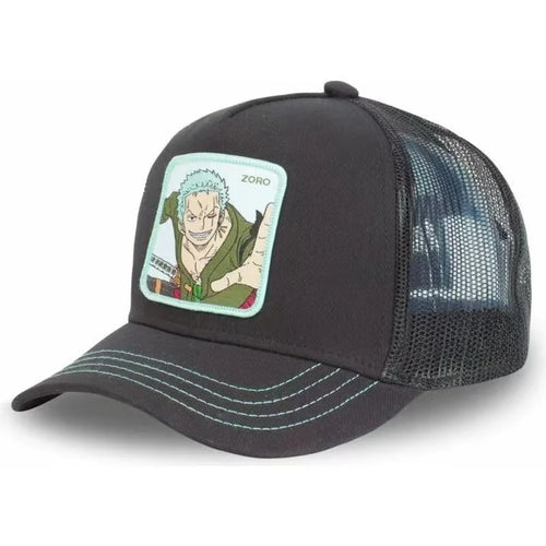 Gorra de camionero de One Piece - Zoro negro