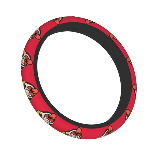 Coprivolante per auto One Piece – Design Luffy rosso intenso
