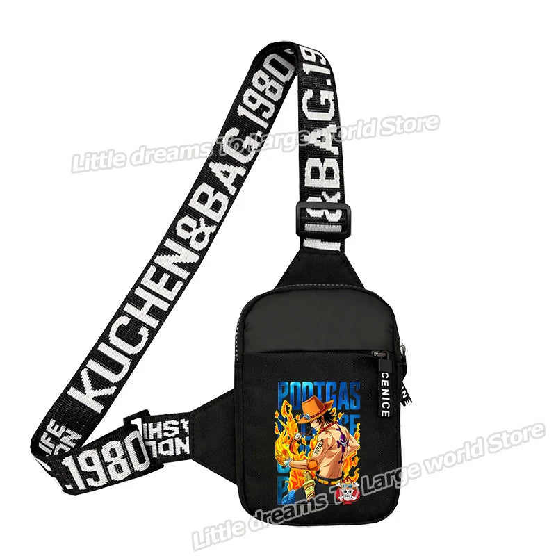 Sac bandoulière One Piece – Ace Attaque Enflammée
