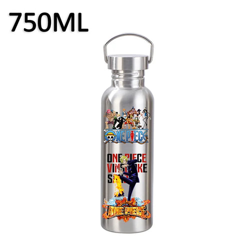 Botella de agua One Piece de 750 ml – Sanji Pierna Negra