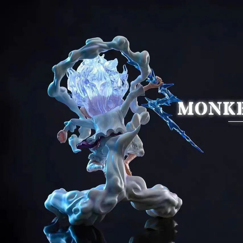 Figura de One Piece - Monkey D. Luffy Gear 5 Nika (Efecto de humo)