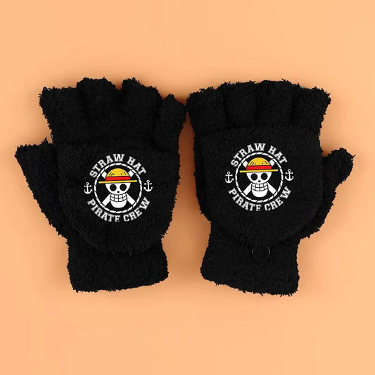 Guanti One Piece – Emblema classico dei pirati