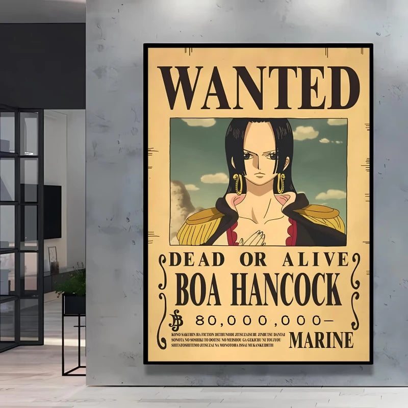Poster One Piece Wanted - Boa Hancock (Imperatrice)