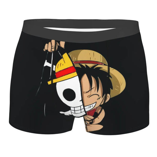 Boxeador - Luffy Media Máscara