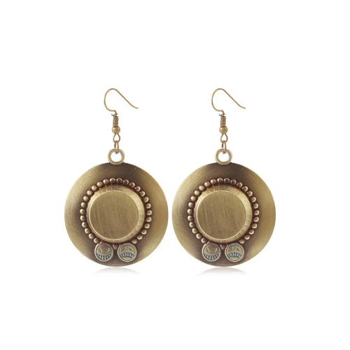 Boucles d'oreilles One Piece - Médaillon Sabo & Flammes
