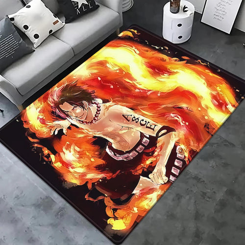 Tapis One Piece - Les Trois Frères : Luffy, Sabo et Ace