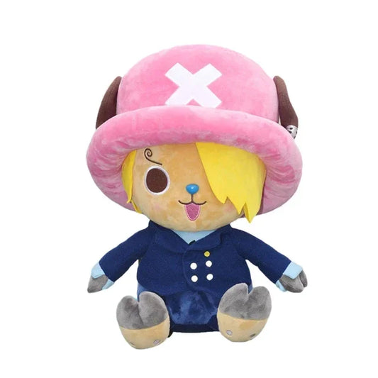 Peluche One Piece - Sanji Chopper (vestito blu da collezione)