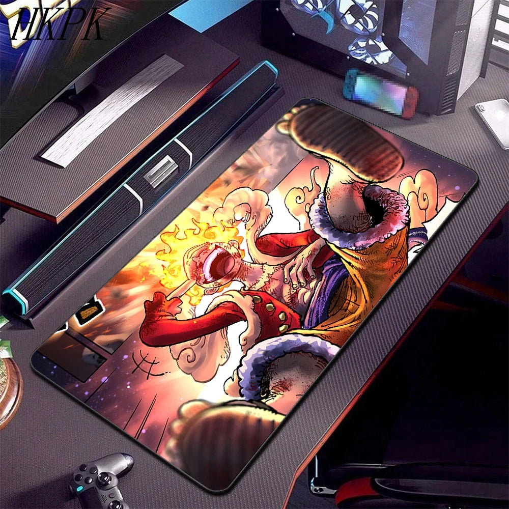 Alfombrilla de escritorio de One Piece - Luffy Gear 5 Divine Power