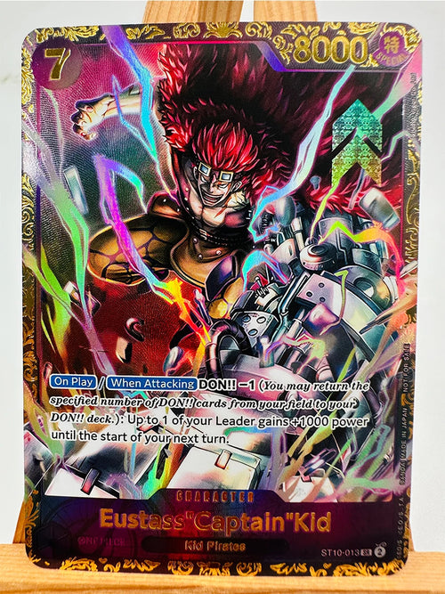 Carta TCG di One Piece - Eustass "Capitano" Kid (Arte alternativa)