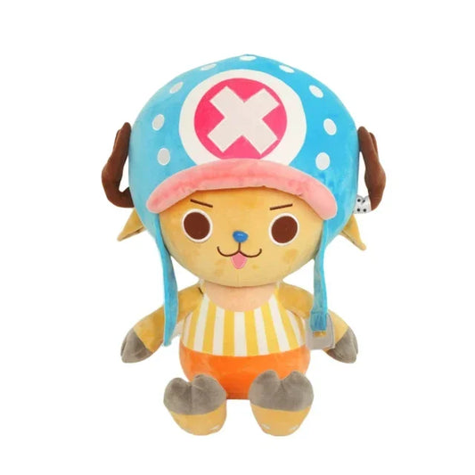 Peluche One Piece - Tony Tony Chopper (versione con cappello blu e rosa)