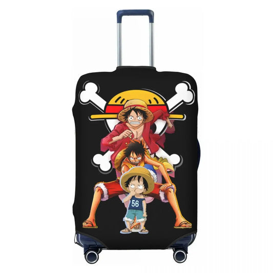 Funda de maleta de One Piece - Trío de Ace, Sabo y Luffy (ASL)