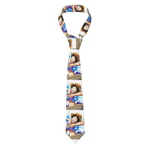 Cravatta One Piece – Motivo Pirati Multicolore