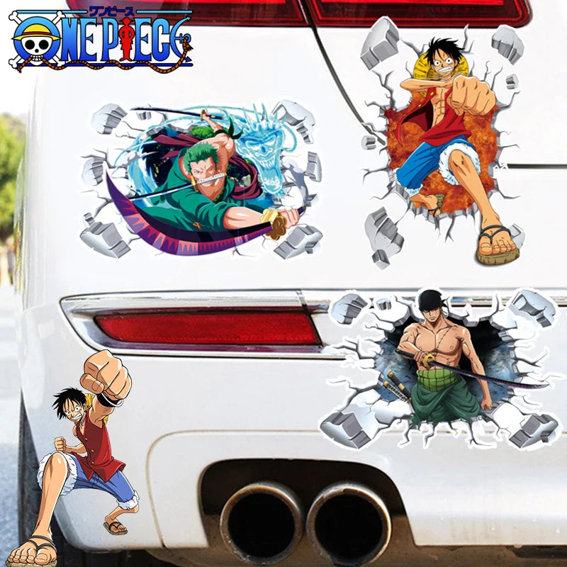 Accessorio per auto One Piece - Figurina di Rufy per bocchetta di ventilazione