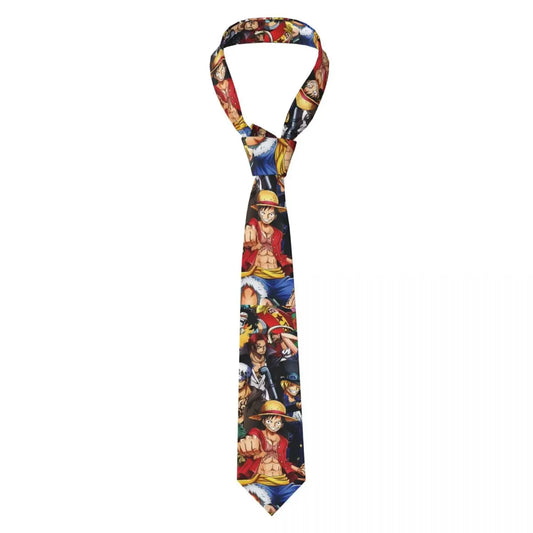 Corbata de One Piece – Colores de collage pirata