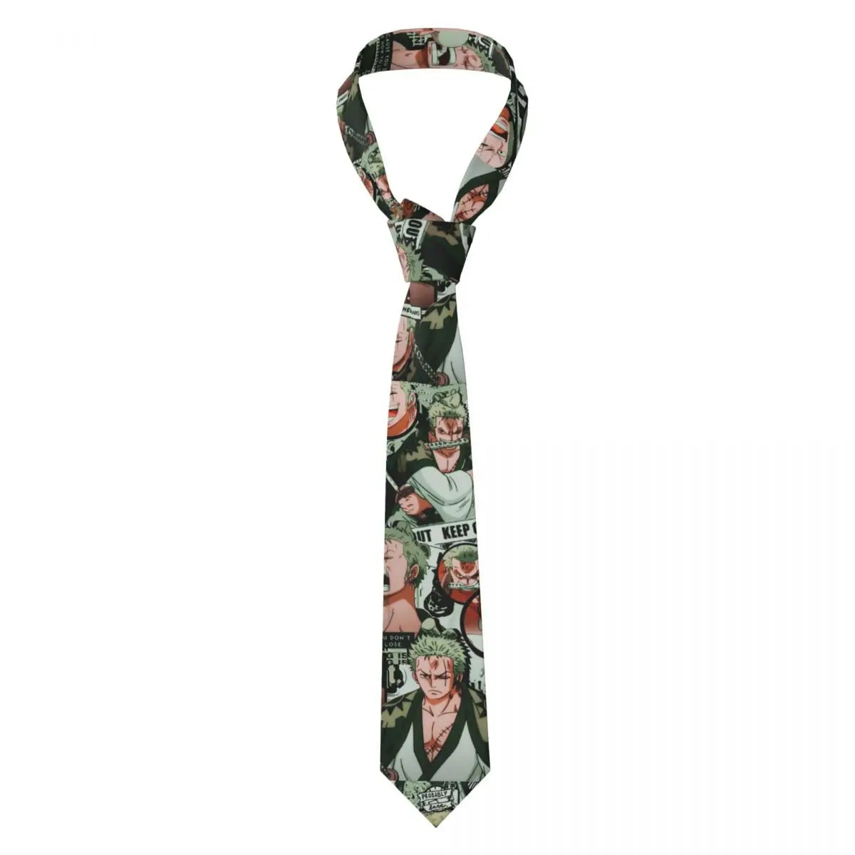 Cravate One Piece – Motif Zoro