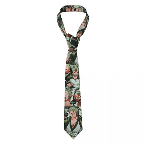 Cravate One Piece – Motif Zoro