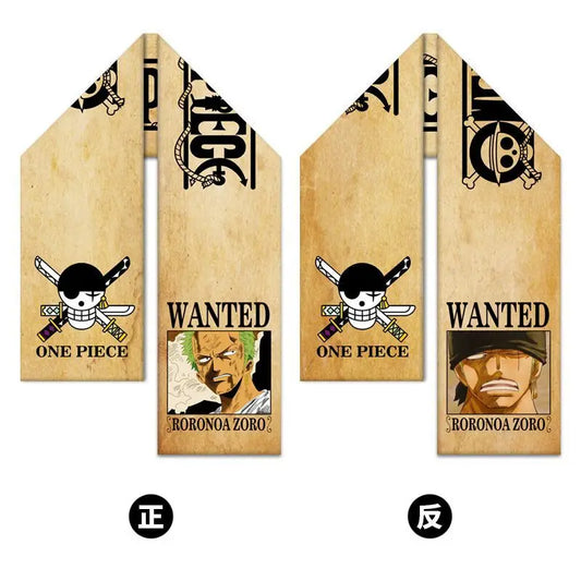 Sciarpa One Piece – Ricercati Roronoa Zoro Sabers