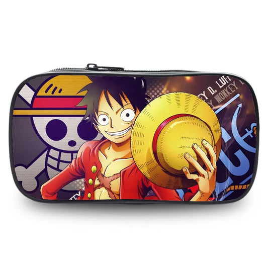 Estuche de lápices de One Piece: Luffy y Jolly Roger Dynamic