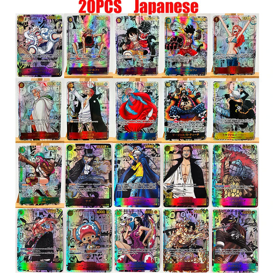 Pacchetto di carte TCG One Piece - Set giapponese da 20 pezzi (raro)
