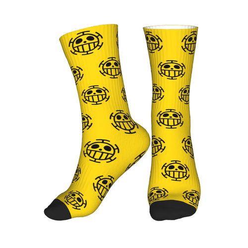 Calcetines de One Piece - Patrón de corazón de ley