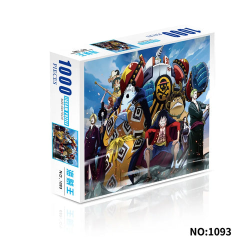 Puzzle One Piece 1000 pezzi - Ritratto Monkey D. Luffy Gear 5 Nika