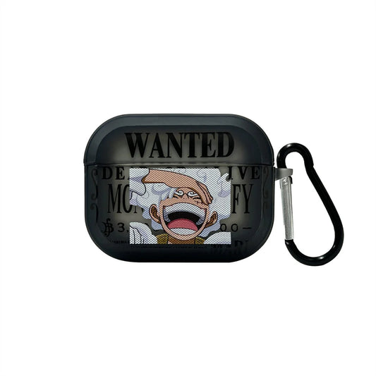 Funda para AirPods de One Piece – Póster del manga Wanted