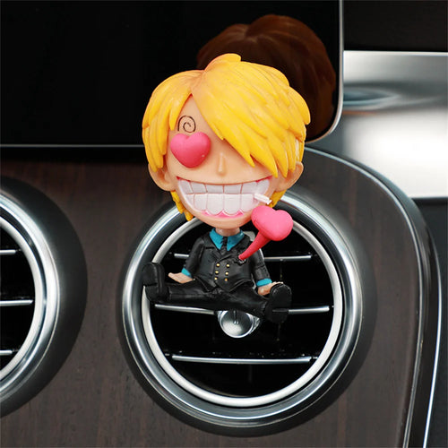 Accessorio per auto One Piece - Figurina di Sanji per bocchetta dell'aria