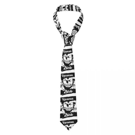 Corbata de One Piece – Manga en blanco y negro