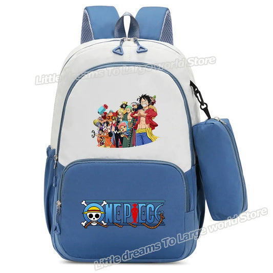 Mochila de One Piece – Grupo de la tripulación del Sombrero de Paja