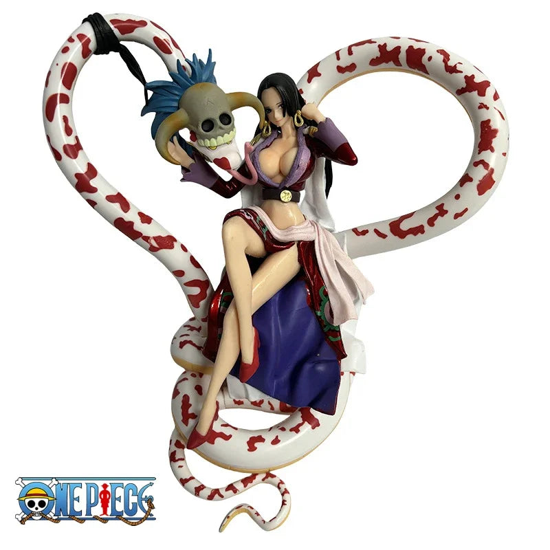Figura de One Piece: Boa Hancock con Salomé (Versión Deluxe)