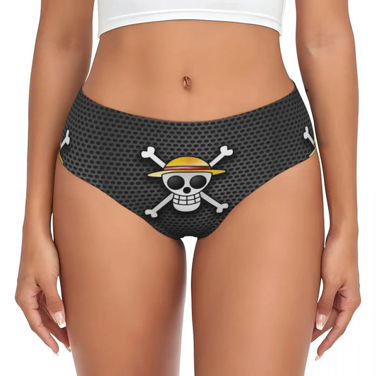 Mutandine intere - Logo Jolly Roger classico (grigio antracite)