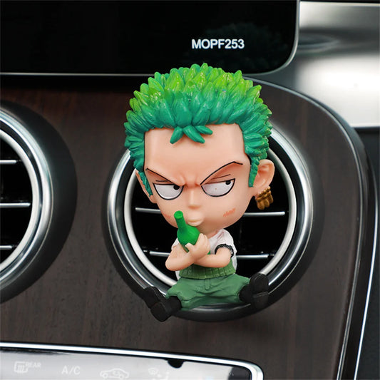 Accessorio per auto One Piece - Figurina di Roronoa Zoro per bocchetta dell'aria