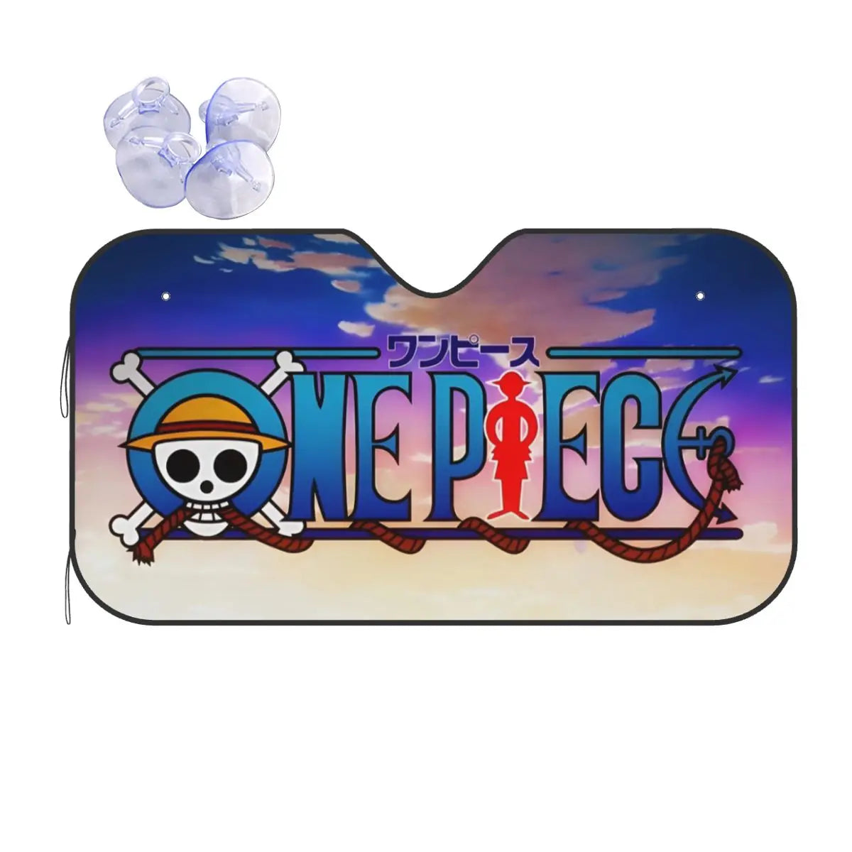 Parasol para coche de One Piece - Logotipo clásico
