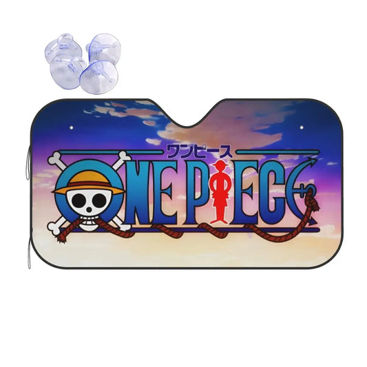 Parasol para coche de One Piece - Logotipo clásico